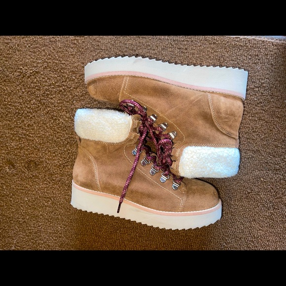 Sam Edelman | Franc Shearling Booties - Picture 2 of 4